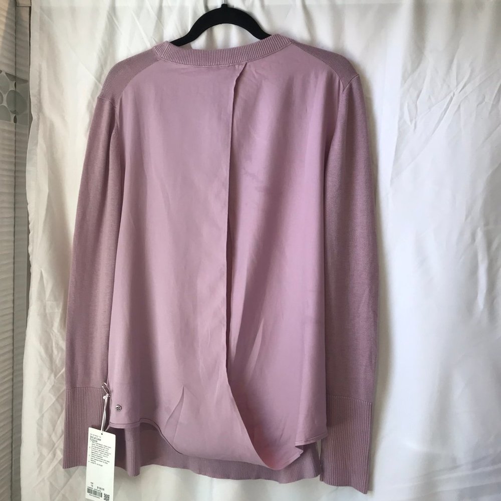 Lululemon LiLac Purple Still at Ease Sweater